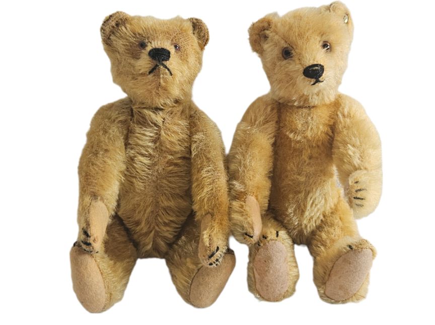 Pair of antique Steiff - Teddy Bears / Original Teddy Bears